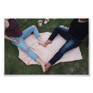 Leg Heart Photo Print