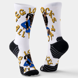 Leg locks all day socks