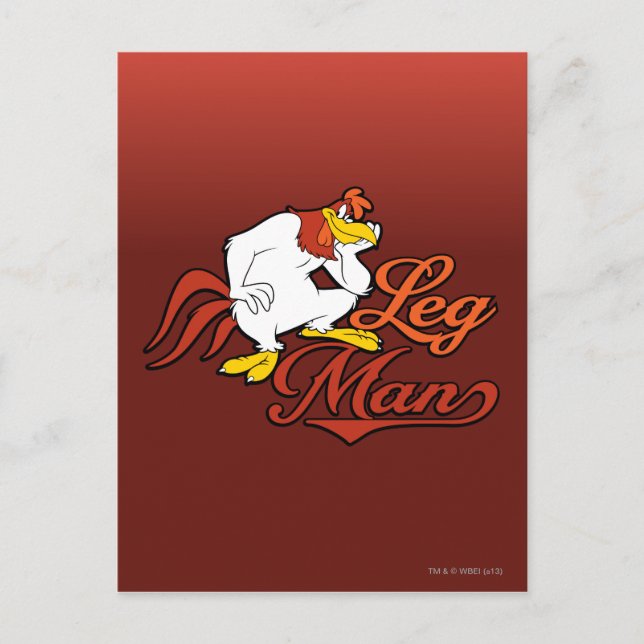 Leg Man Postcard (Front)