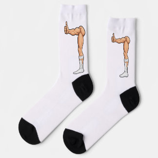 Leg-Shoulders Wearing Socks Wearing Leg-Shoulders