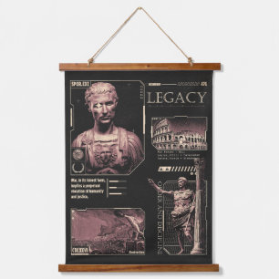 Legacy - Brutalist Design Hanging Tapestry