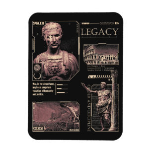 Legacy - Brutalist Design Magnet