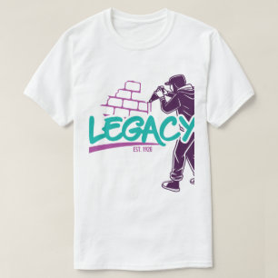 Legacy Est 1926 Street Art Graffiti T-Shirt