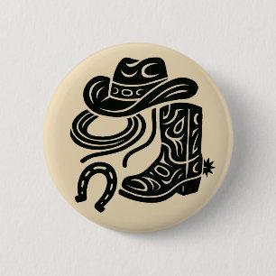 Legacy in Leather 6 Cm Round Badge