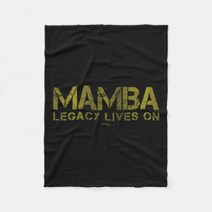 Legacy Lives On Basketball Court Legend Motivation Fleece Blanket