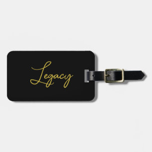 Legacy Luggage Tag