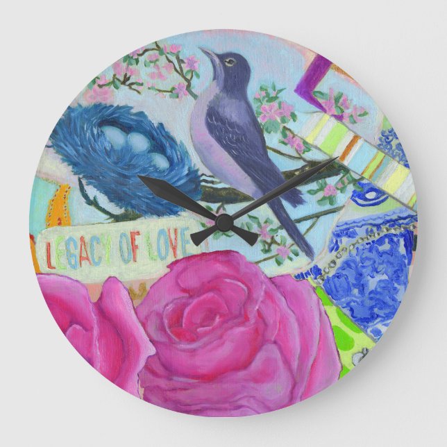 Legacy of Love Wall Clock - Interior Design - Gift (Front)