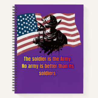 Legacy of the brave royal purple notebook