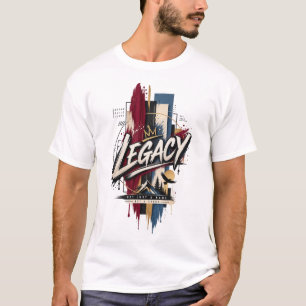 Legacy – Powerful Motivational Inspirational Typog T-Shirt
