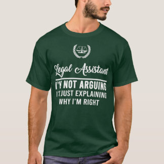 Legal Assistant Good Saying Funny Best Legal Assis T-Shirt