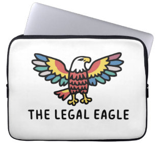Legal eagle lawyer laptop sleeve