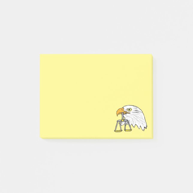 Legal Eagle Post-it Notes (Front)