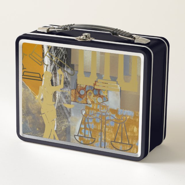 Legal Ease Metal Lunch Box (Front)