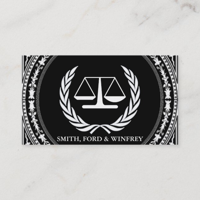 LEGAL FIRM BUSINESS CARD (Front)