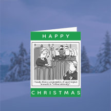 Legal Lawyers Funny Courtroom Happy Christmas