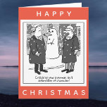 Legal Lawyers & Snowman Cartoon Happy Christmas Card<br><div class="desc">Happy Christmas to a Lawyer. Legal Christmas Card. Christmas card with funny cartoon with lawyers and a snowman. Card design for lawyers,  solicitors,  legal businesses,  or law and the legal profession. Funny Christmas card to personalise with your own details and to send out at Xmas.</div>