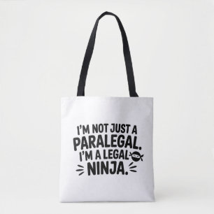 Legal Ninja Paralegal Tote   Law Gift Bag