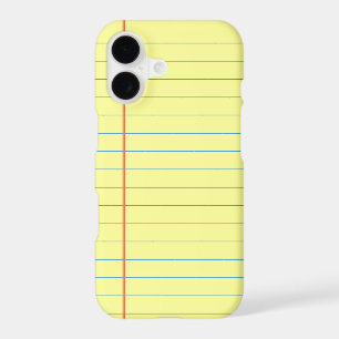 Legal Pad Pattern Case-Mate iPhone Case