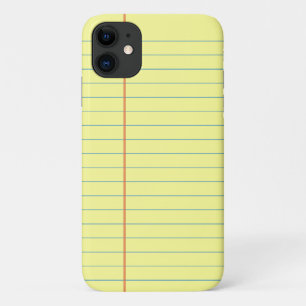 Legal Pad Pattern iPhone 11 Case