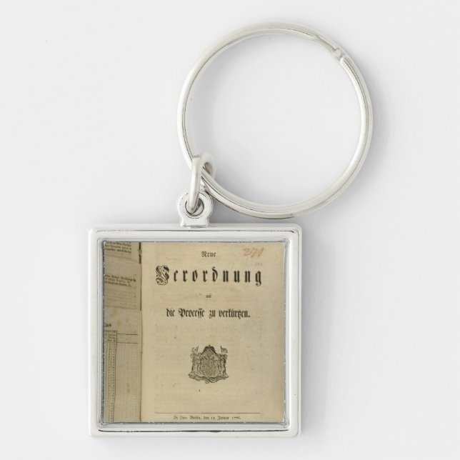 Legal Procedure of 1776 Key Ring (Front)