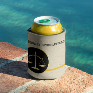 Legal Professional Attorney, Police personalised Can Cooler