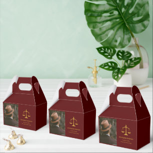 Legal Professional Graduation Party Favour Box