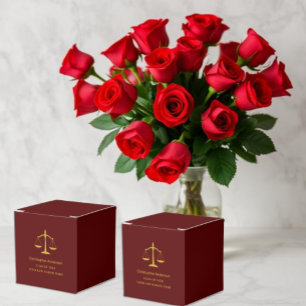 Legal Professional Graduation Party Favour Box