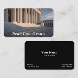 Legal Services / Lawyer / Attorney Business Card