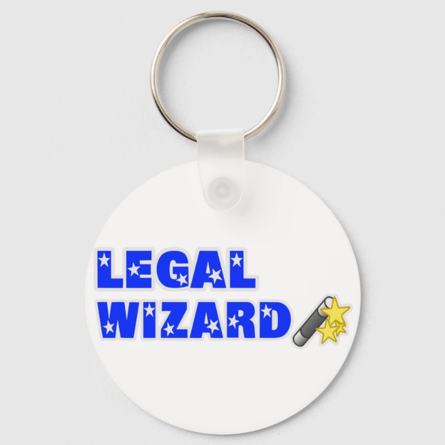 Legal Wizard Key Ring (Front)