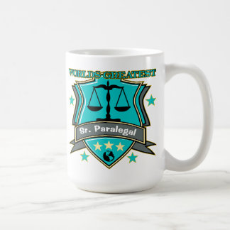 Legal World's Greatest Sr. Paralegal Coffee Mug