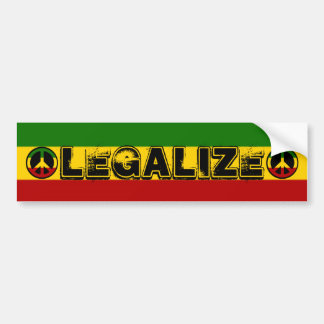Legalise Bumper Sticker