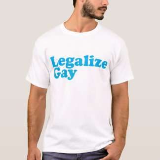 Legalise gay baby blue T-Shirt