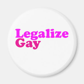 legalise gay pink magenta magnet