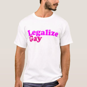 legalise gay pink magenta T-Shirt