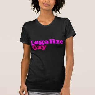 legalise gay pink magenta T-Shirt
