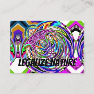 Legalise Nature Business Card