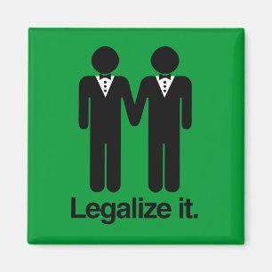 LEGALIZE GAY WEDDINGS MAGNET
