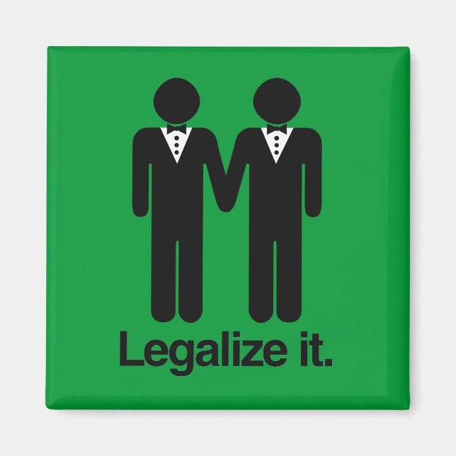 LEGALIZE GAY WEDDINGS MAGNET (Front)