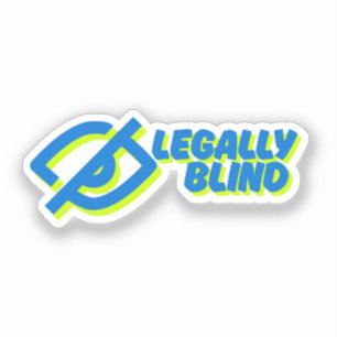 Legally Blind Symbol design