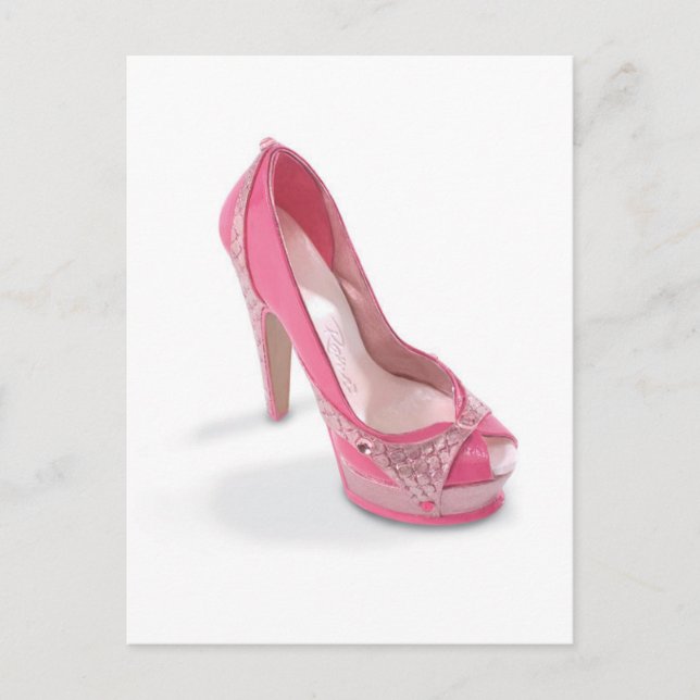 legally pink shoes postcard (Front)