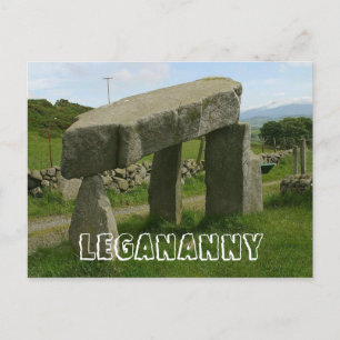Legananny Dolmen, Legananny, Northern Ireland Postcard