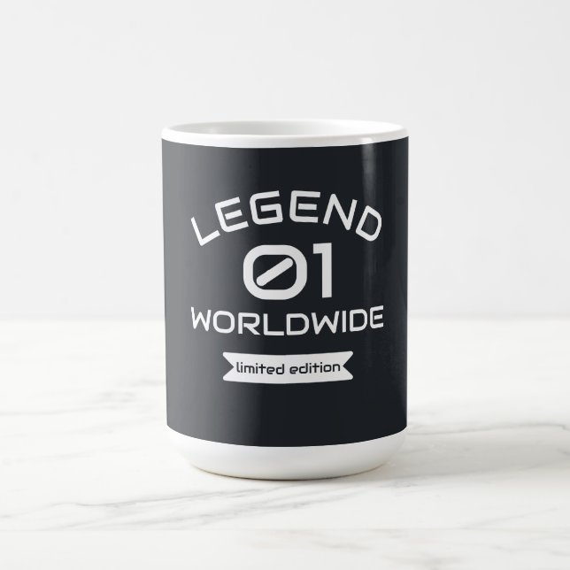 legend 01 worldwide limited edition coffee mug (Center)