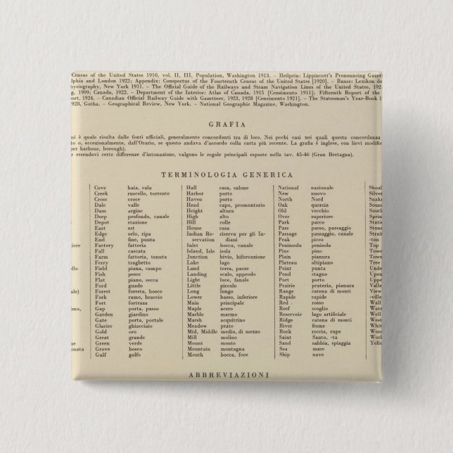 Legend 13839 Wash, Ore, Ida 15 Cm Square Badge (Front)