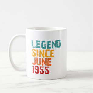 Legend 1955 70th Birthday Gifts 70 Year Old Coffee Mug