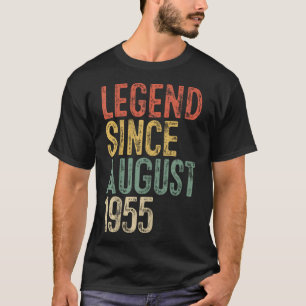 Legend 1955 70Th Birthday Gifts For Men Women 70  T-Shirt