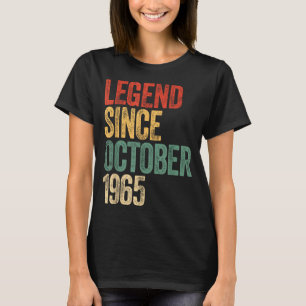 Legend 1965 60th Birthday For Men Women 60 Years O T-Shirt
