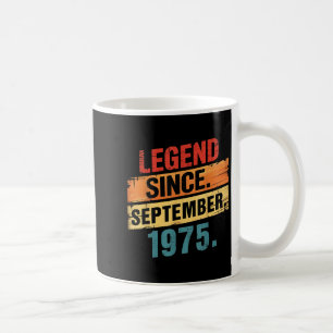 Legend 1975 50th Birthday Gifts For Men Women 50 Y Coffee Mug