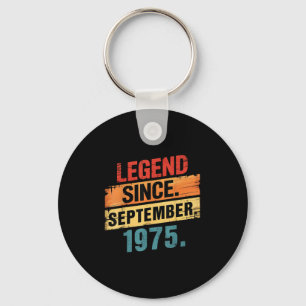 Legend 1975 50th Birthday Gifts For Men Women 50 Y Key Ring