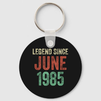 Legend 1985 40th Birthday Gifts For Men Women 40 Key Ring