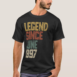 Legend 1997 28 Year Old Men Women Since June 28th T-Shirt